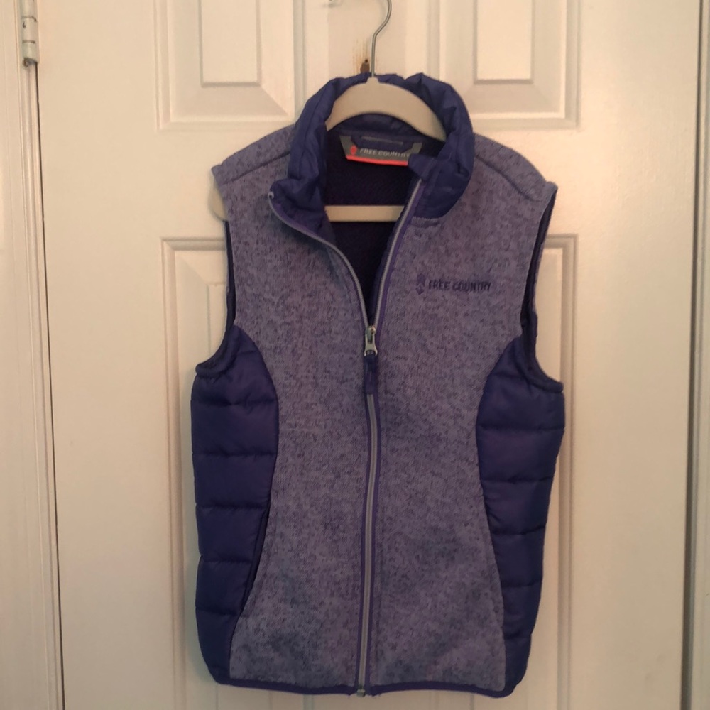 Girls purple Free Country vest